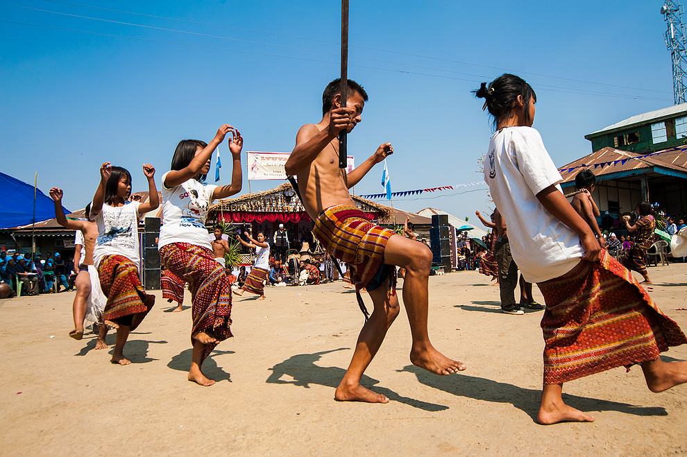 Sawlakia - tradycyjny taniec Mara (Lyuva Khutla Festival)